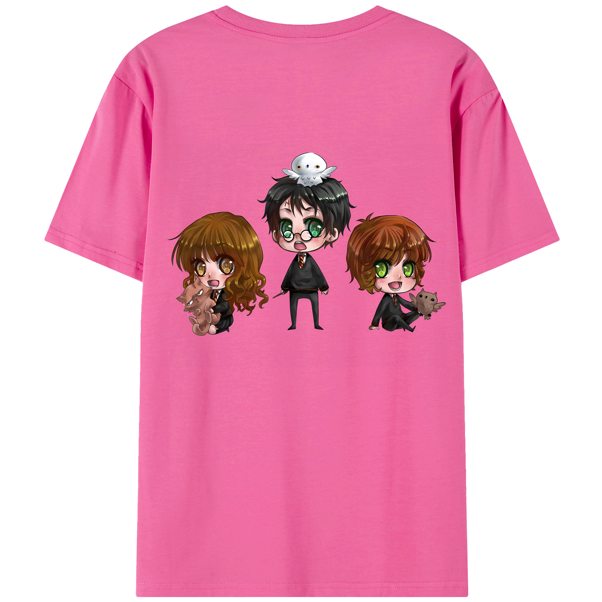 （画像用） Harry Potter ハリー・ポッターシリーズ レディース半袖Tシャツ(バックプリント)